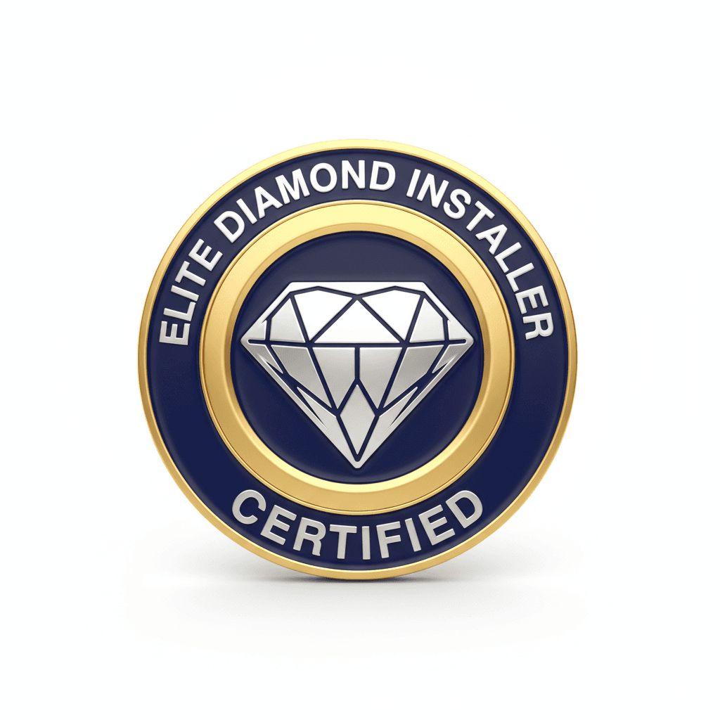 Diamond Installer certification