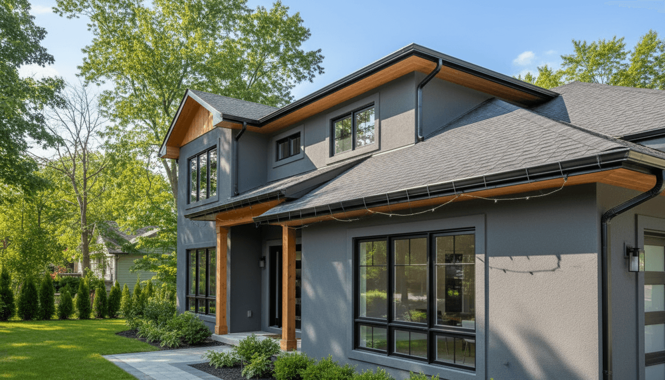 Professional gutter guard installation in Barrie