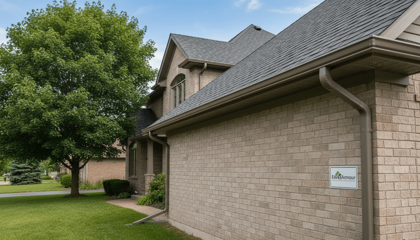 After: Complete Gutter Protection Transformation in Burlington, Ontario