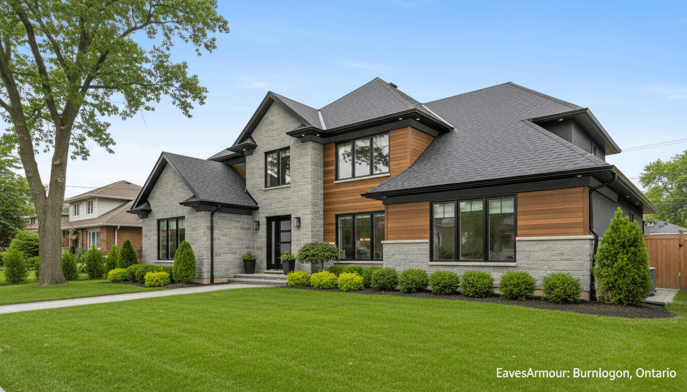 Professional gutter guard installation in Burlington