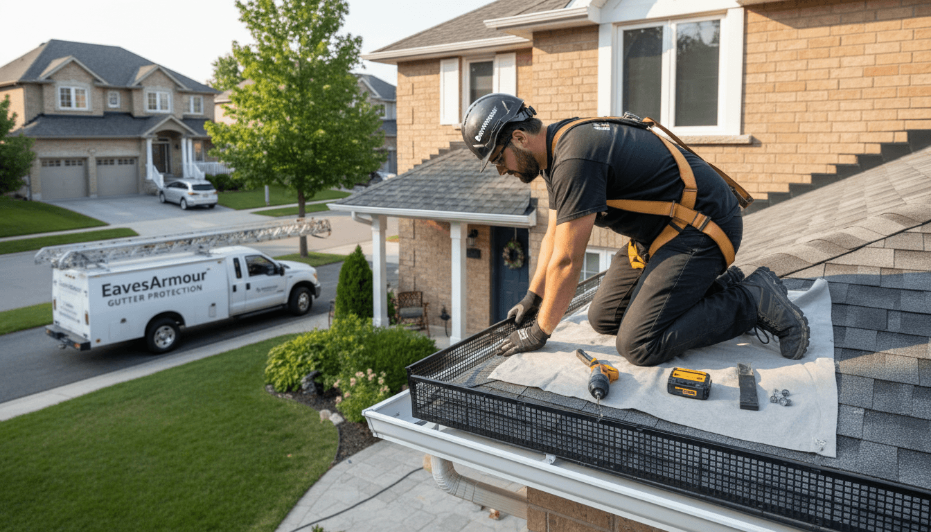 Eavestrough Installation service in Burlington, Ontario