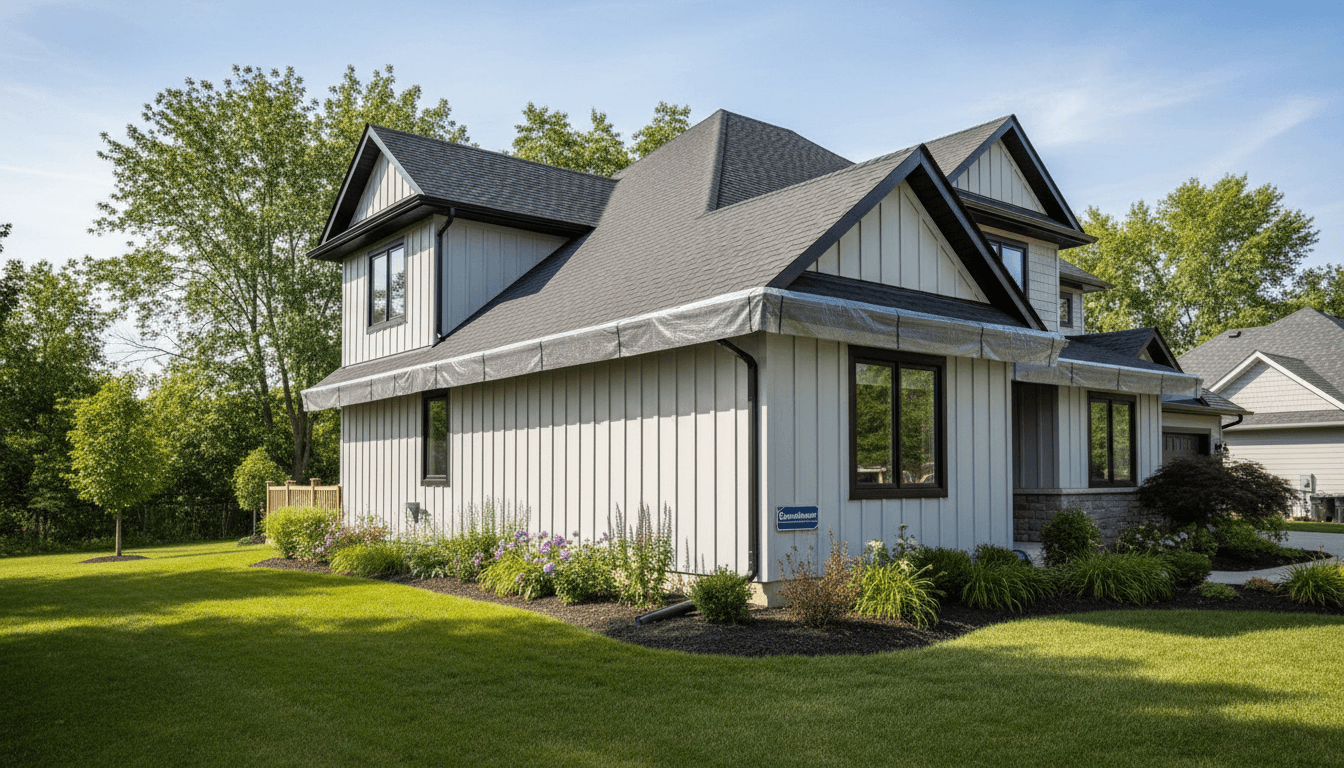 After: Complete Gutter Protection Transformation in Caledon, Ontario