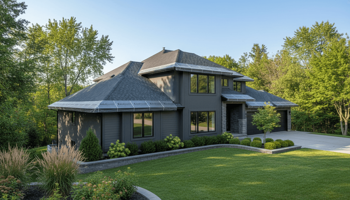 Professional gutter guard installation in Caledon