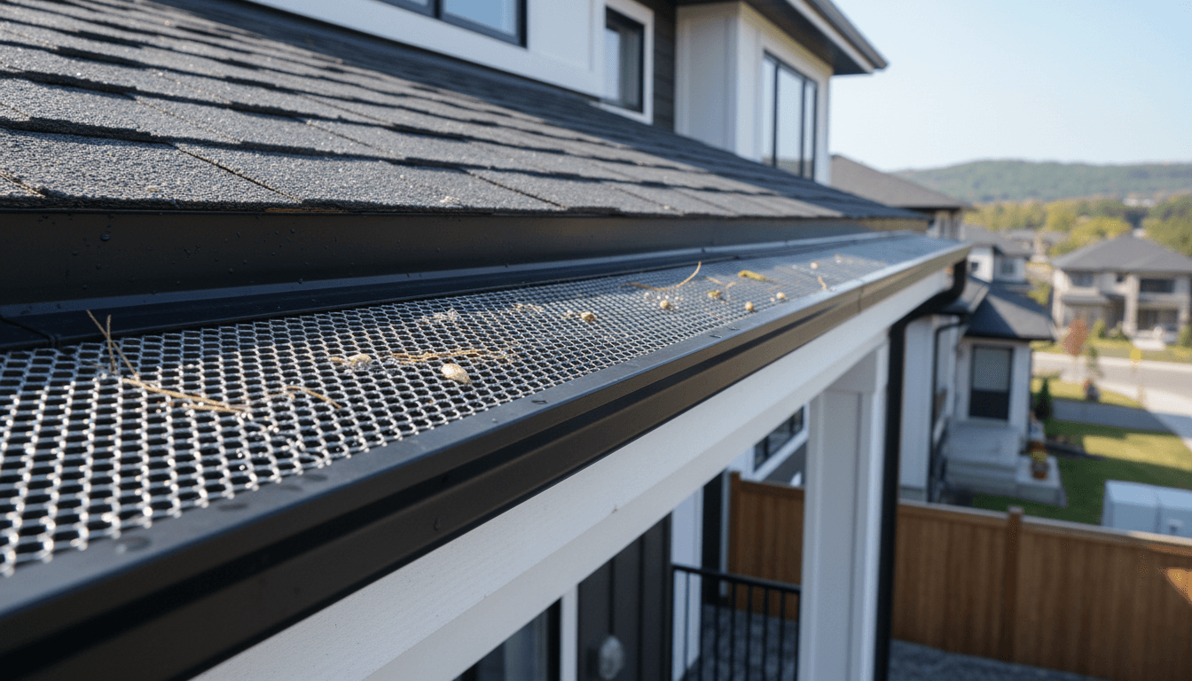 Micro-Mesh Gutter Guards service in Caledon, Ontario