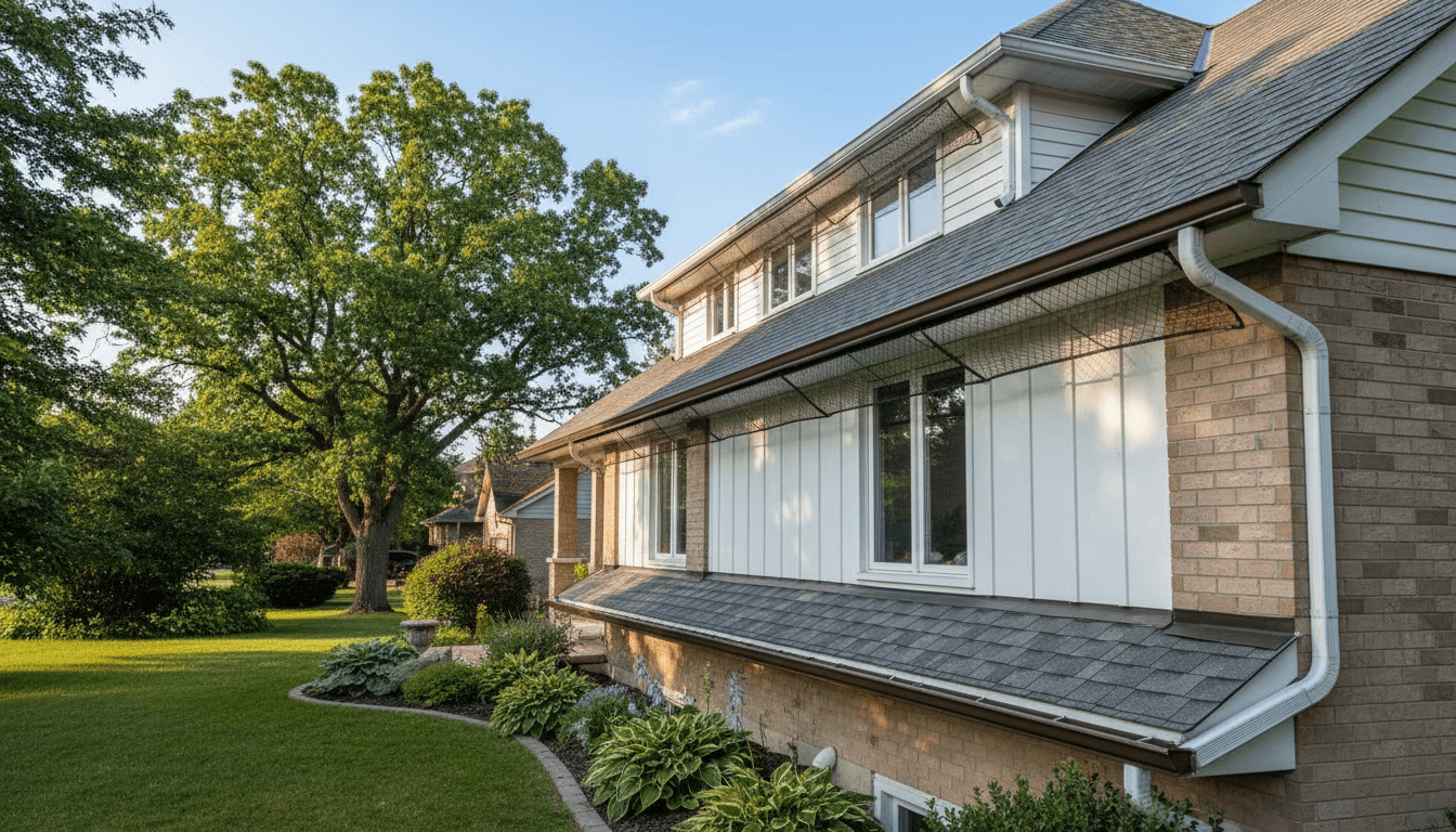 After: Complete Gutter Protection Transformation in Cambridge, Ontario