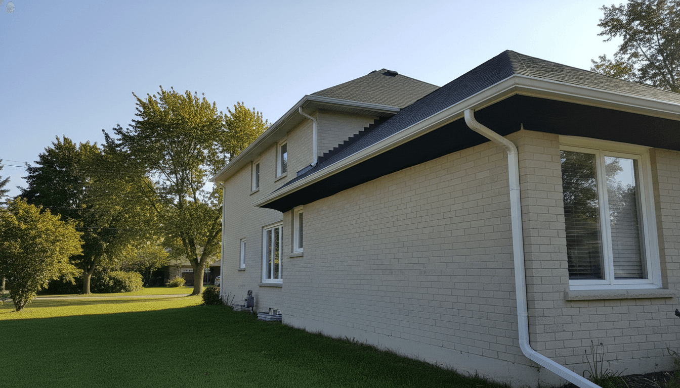 After: Complete Gutter Protection Transformation in Etobicoke, Ontario