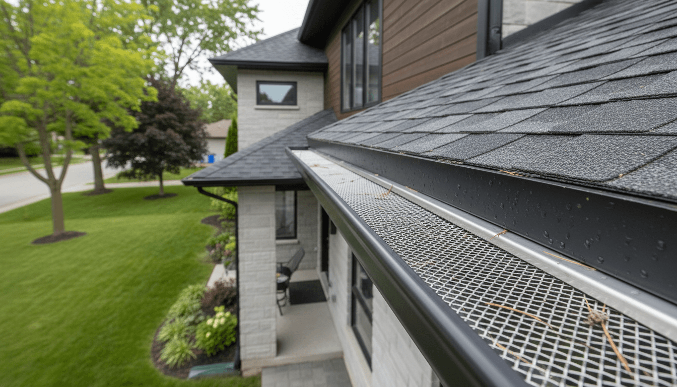 Micro-Mesh Gutter Guards service in Etobicoke, Ontario