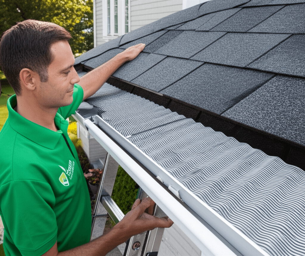 Professional gutter guard installation in Guelph