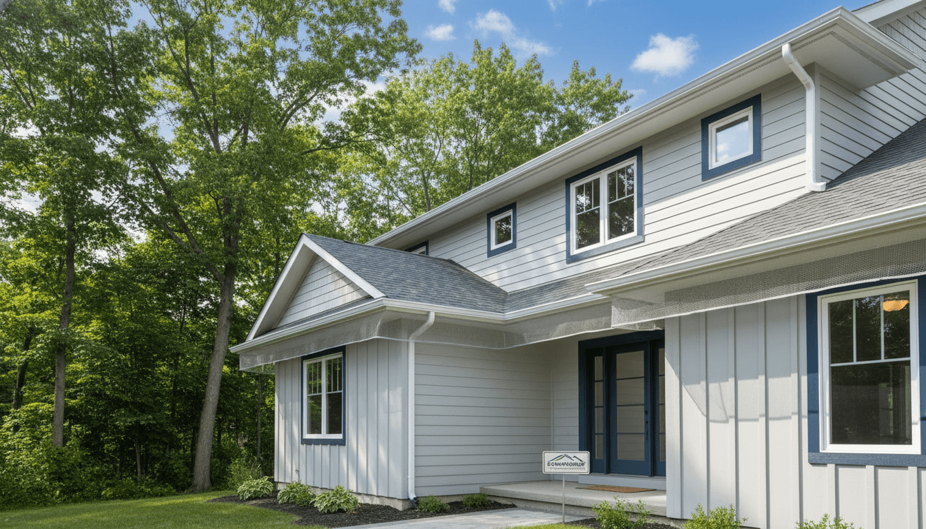 After: Complete Gutter Protection Transformation in Halton Hills, Ontario