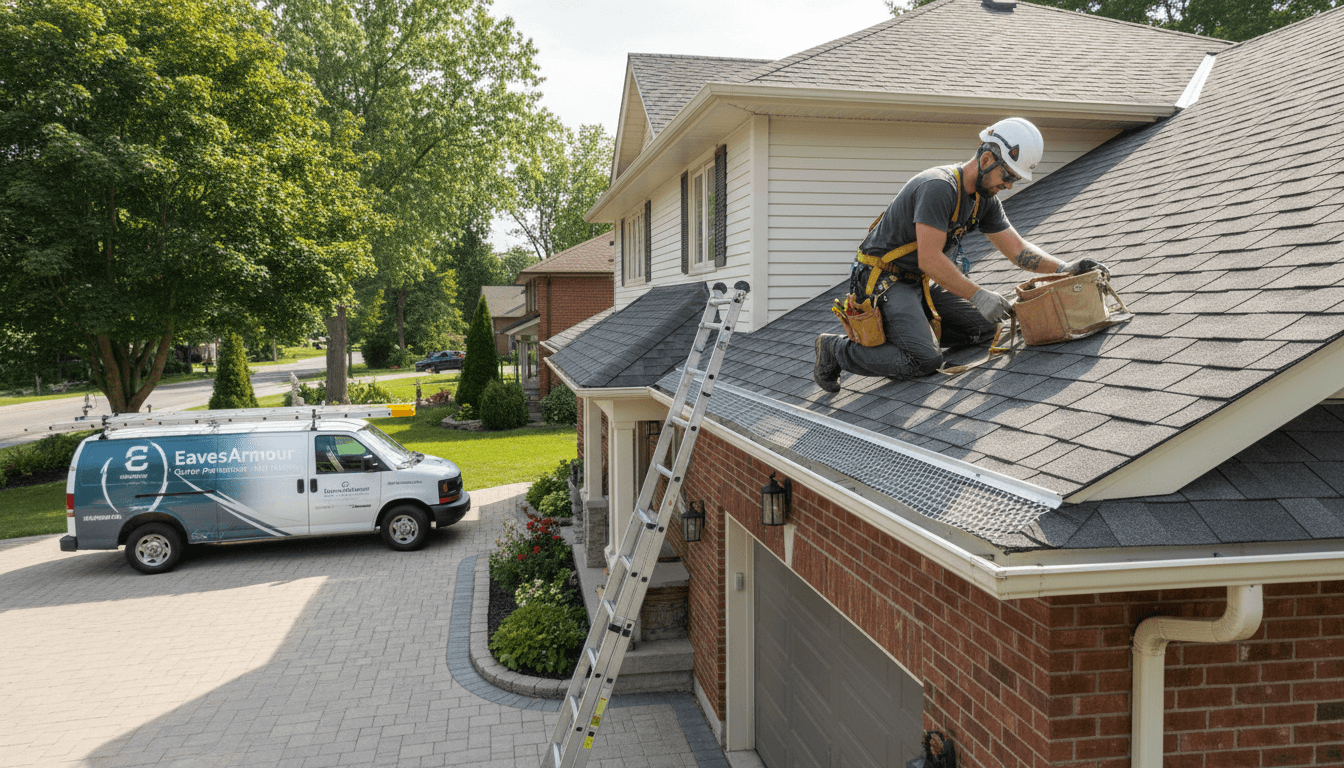Eavestrough Installation service in Halton Hills, Ontario