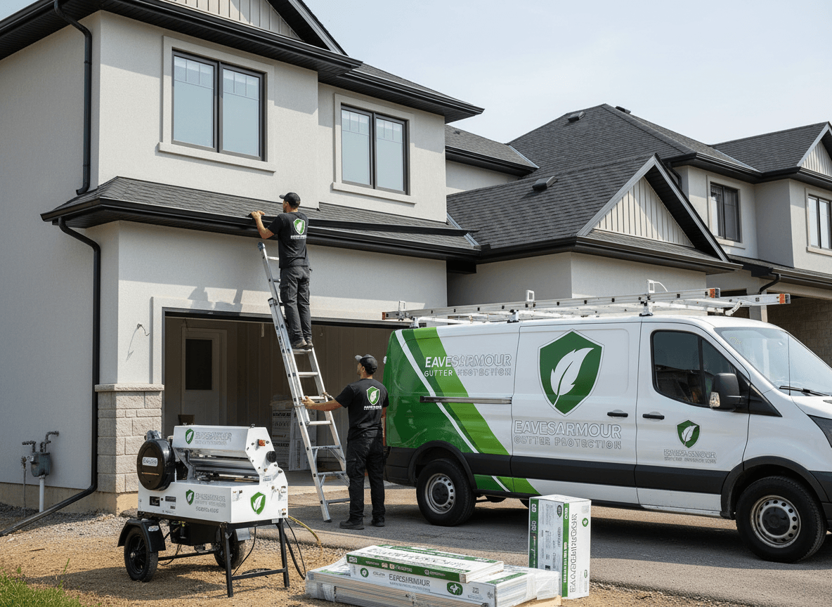 Eavestrough Installation service in Grimsby