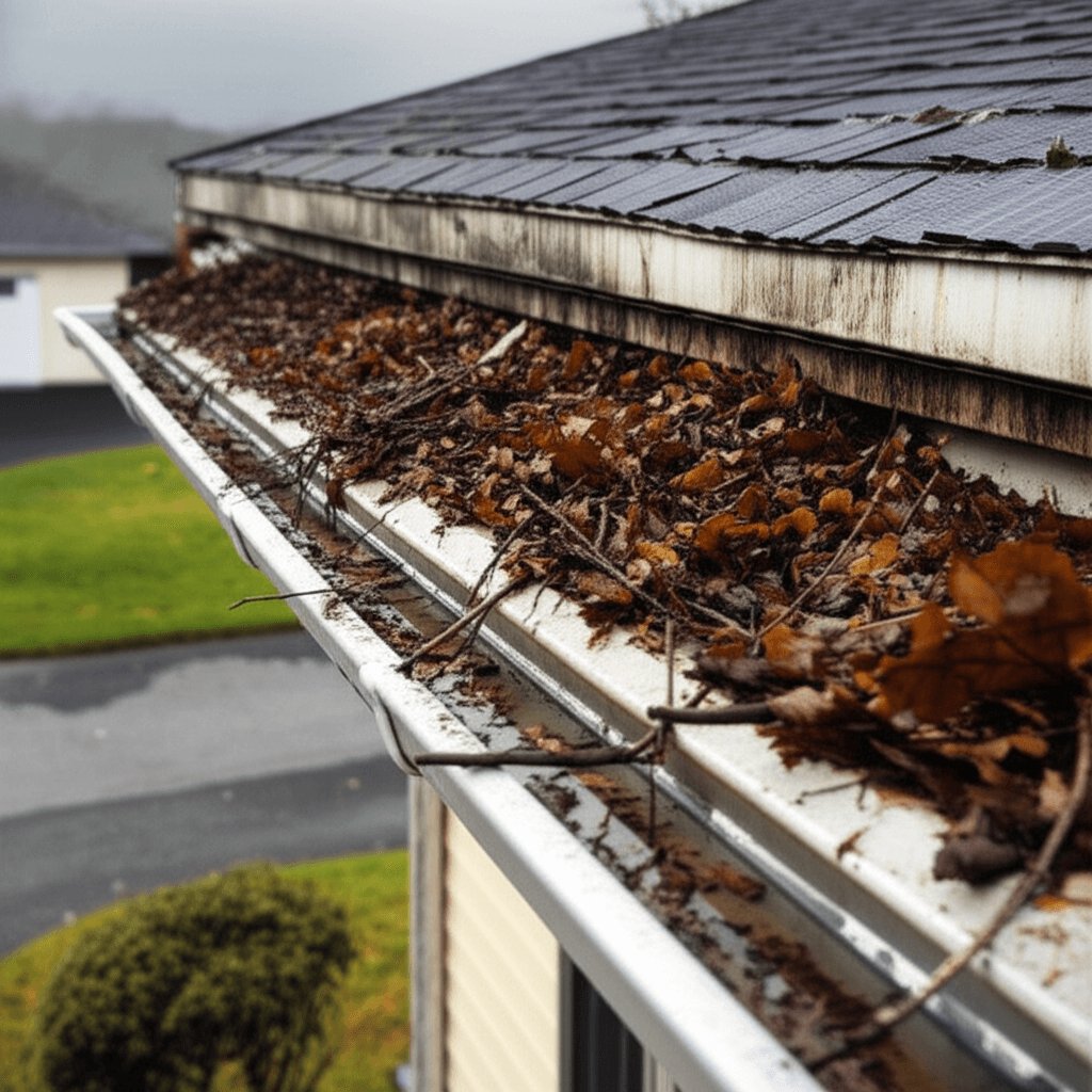 Before: Complete Gutter Protection Transformation in Bradford, Ontario