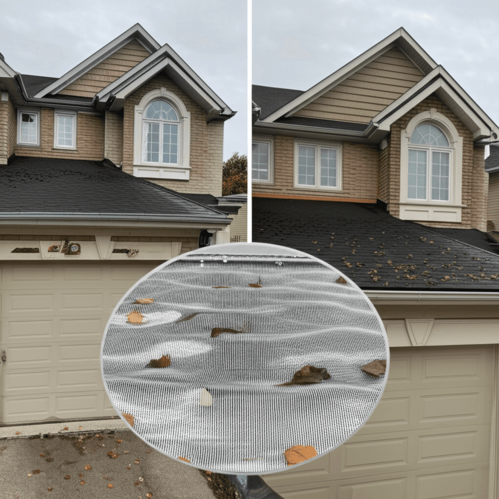 After: Complete Gutter Protection in Grimsby, Ontario
