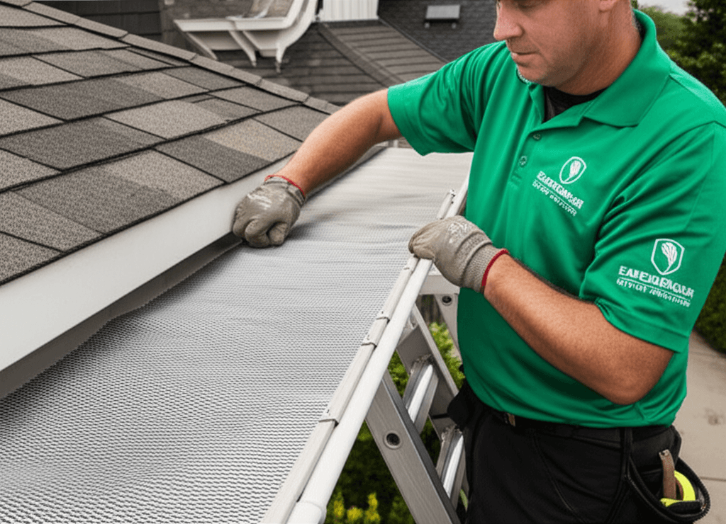 Professional gutter guard installation in Mississauga