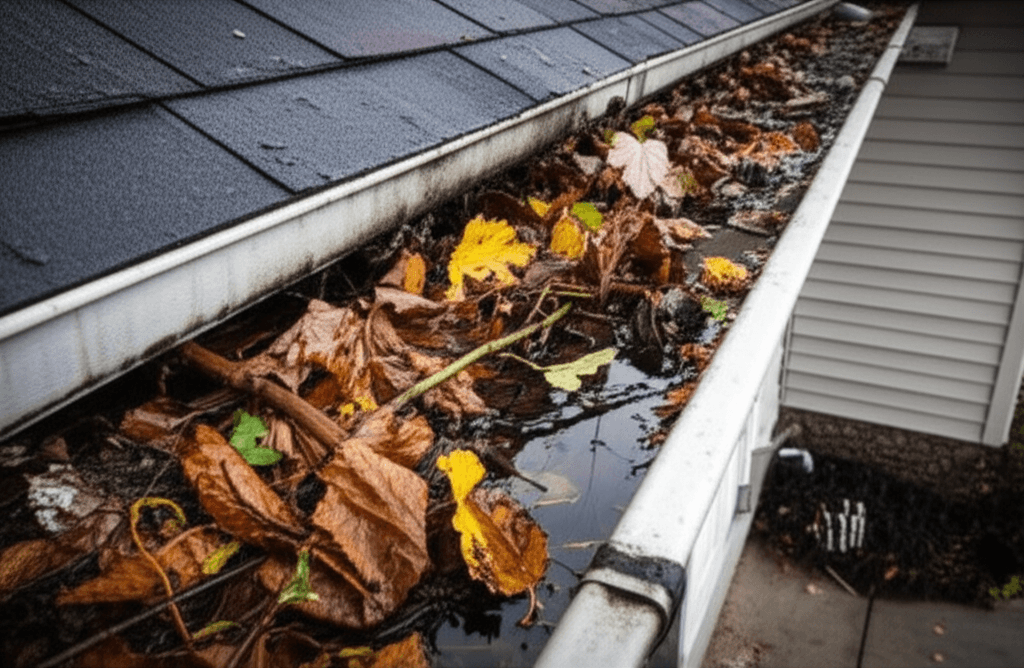 Before: Complete Gutter Protection Transformation in Niagara Falls, Ontario