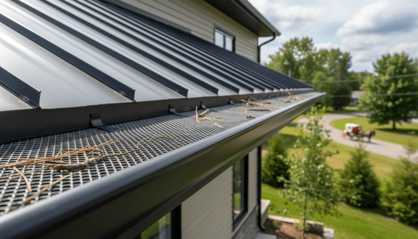 Micro-Mesh Gutter Guards service in St. Jacobs, Ontario