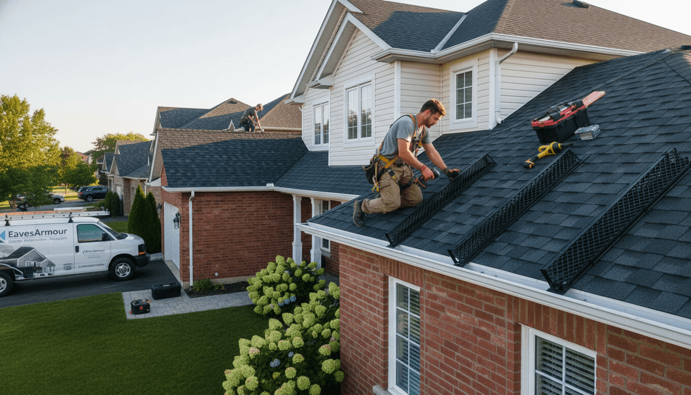 Eavestrough Installation service in Waterloo, Ontario
