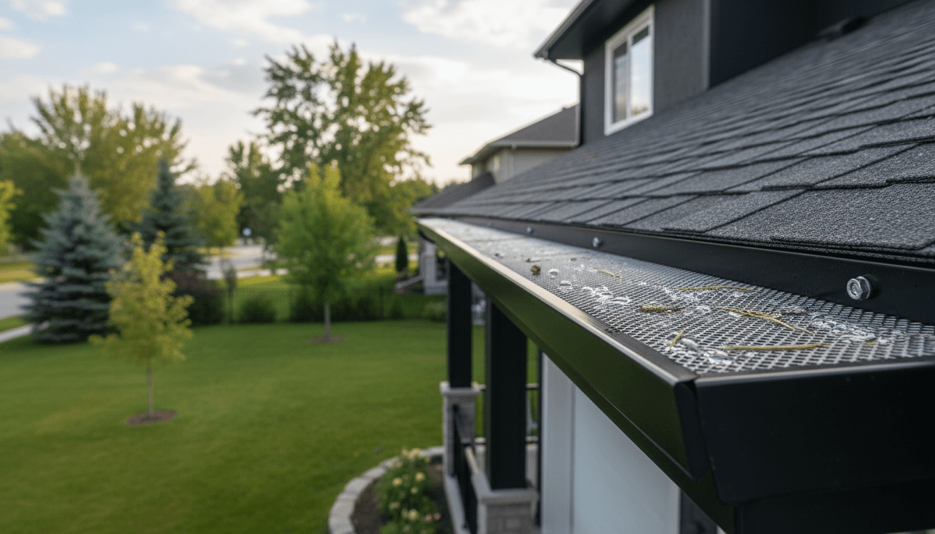 Micro-Mesh Gutter Guards service in Waterloo, Ontario