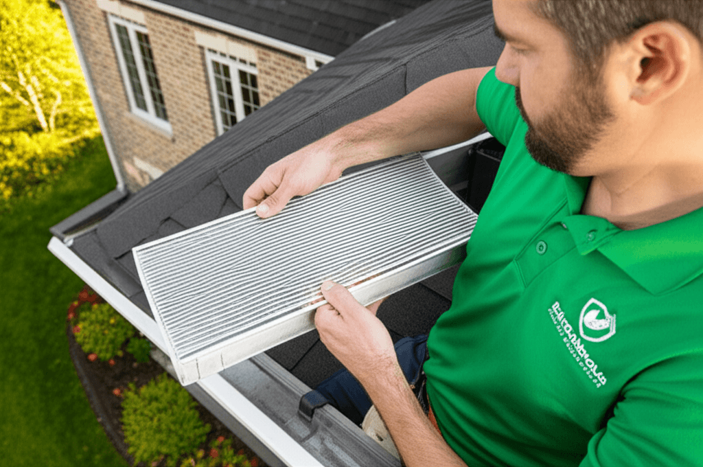 Professional gutter guard installation in Severn Township
