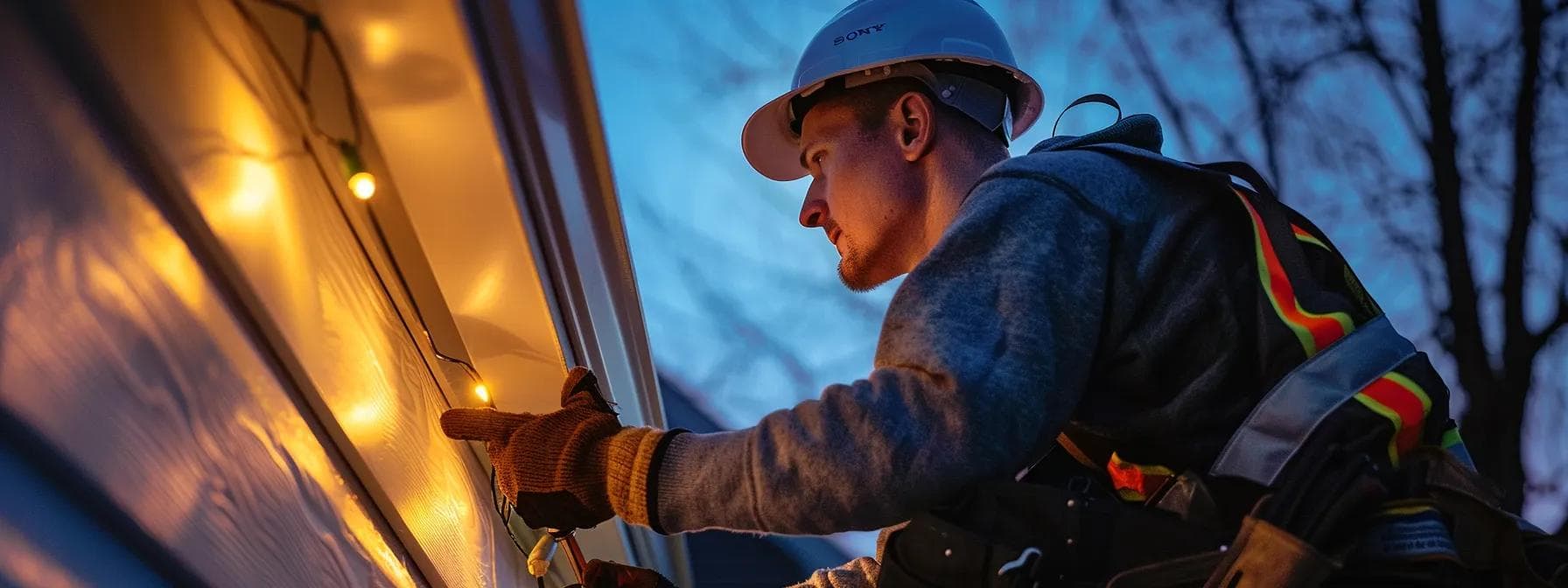 Professional gutter guard installation service