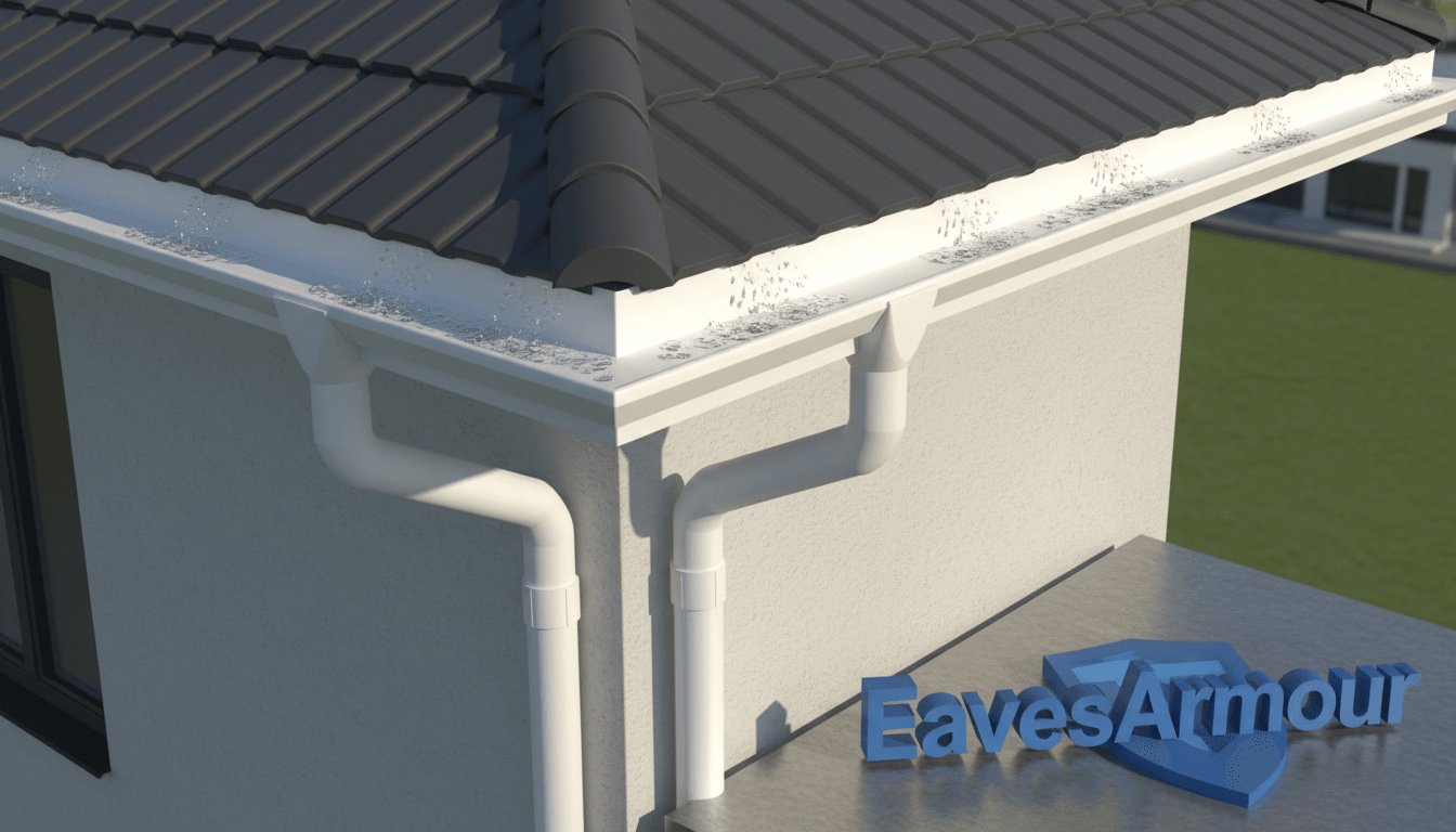 EavesArmour Eavestrough Installation service - Professional installation of seamless eavestroughs with optimal drainage and durability.